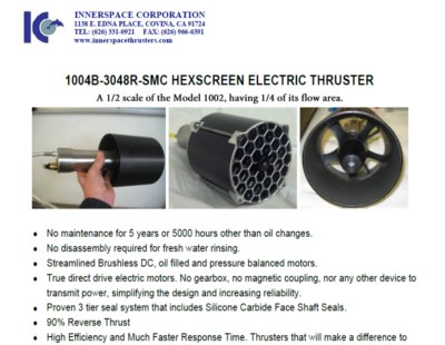 1004B-3048R-SMC Electric Thruster Spec Sheet